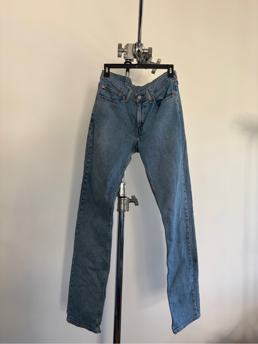 Levi's Light Blue Straight Leg Jeans